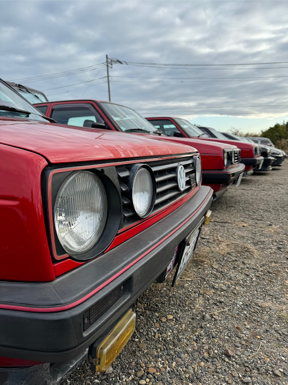 ゴルフ2のvw・ゴルフ2gti・オフ会・あけましておめでとうございます・今年もよろしくお願いしますに関するカスタム事例の投稿画像2枚目