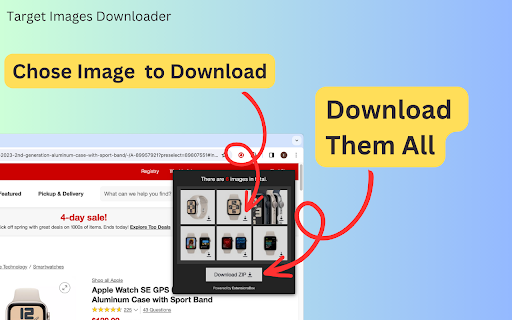 Target Images Downloader