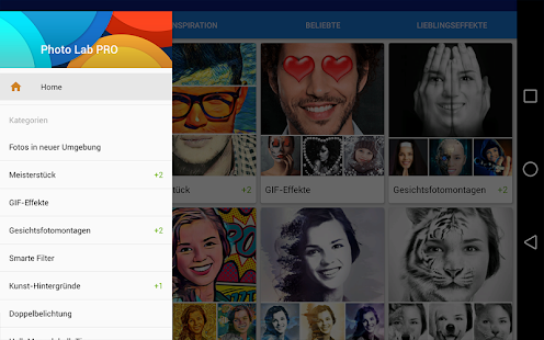 Photo Lab PRO Fotobearbeitung Screenshot