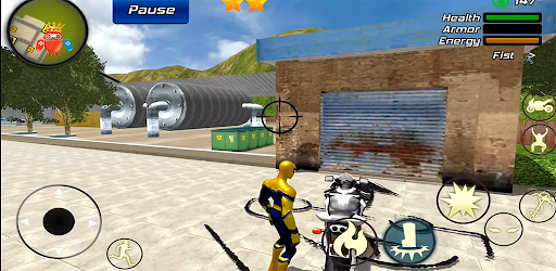 Screenshot Rope Hero Gangster City