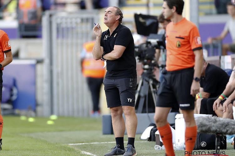 Yves Vanderhaeghe mécontent : "L'arbitre m'a dit que la rouge était légère..."