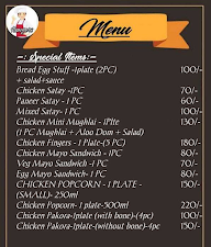 Hungers menu 1