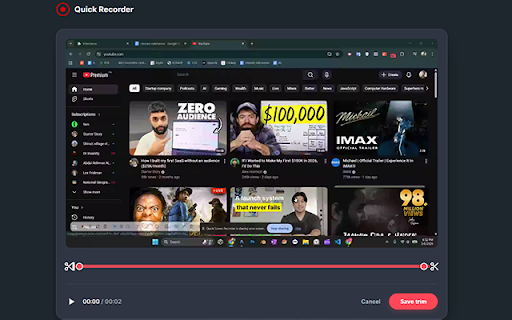 Quick Screen Recorder screenshot 2