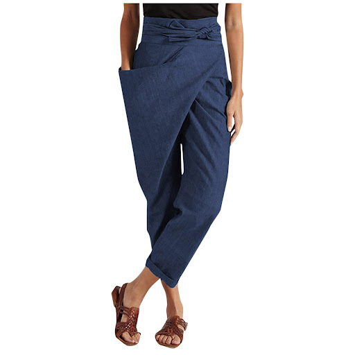 Title 6, European and American cropped trousers. Experie...