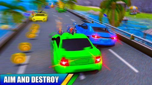 Screenshot Car Shooting Battle Crash 2019