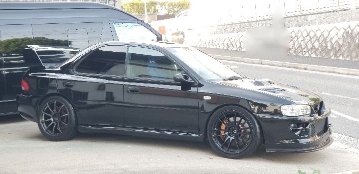 インプレッサ WRX STIのワイドボディ・ブリフェン・STI-RA Limited・22B-STI・3Mスクラッチガードに関するカスタム事例の投稿画像9枚目