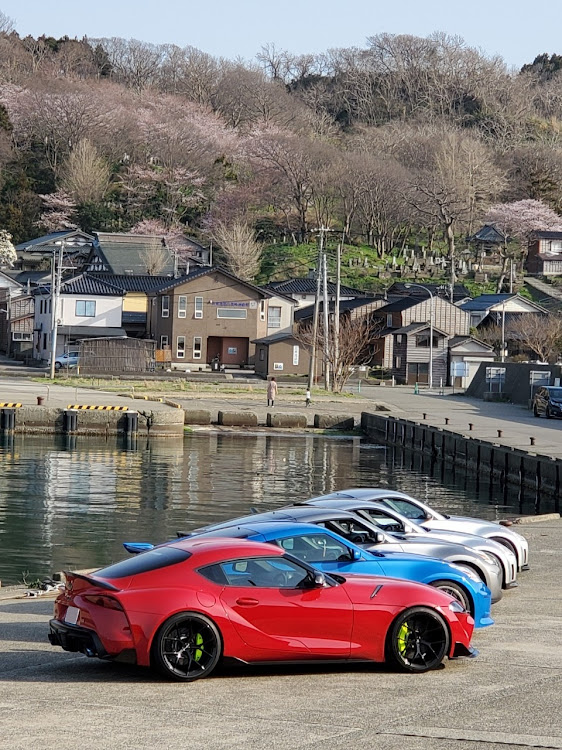 スープラの90スープラ・ツーリングオフ会・弥彦山山頂🅿️・海岸線ドライブに関するカスタム事例の投稿画像8枚目