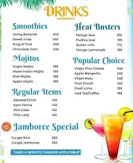 Jungle Jamboree menu 1