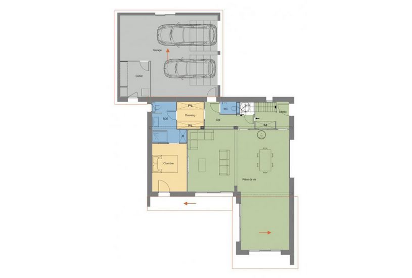  Vente Terrain + Maison - Terrain : 583m² - Maison : 163m² à Concarneau (29900) 