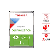 Ổ Cứng Hdd Camera Toshiba 1Tb Av, 3.5 Inch Sata, 5700Rpm - Hàng Chính Hãng