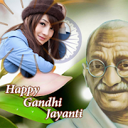 Gandhi jayanti Photo Frame  Icon