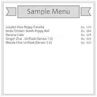 Peppy Parathas & Rolls By Chai Point menu 1