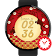 Red Monkey watchface by Mowmow icon