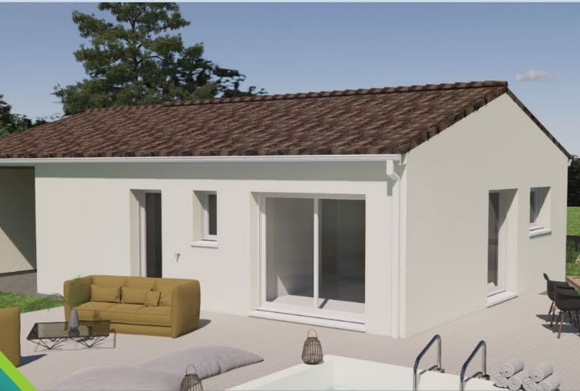  Vente Terrain + Maison - Terrain : 361m² - Maison : 60m² à Blanzay-sur-Boutonne (17470) 