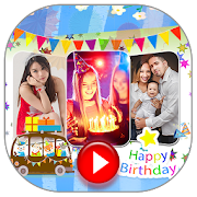 Birthday Video Maker  Icon