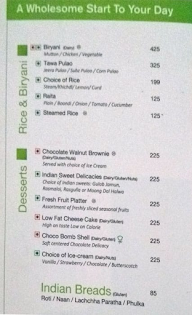 Ziva All Day Dining - Holiday Inn menu 5