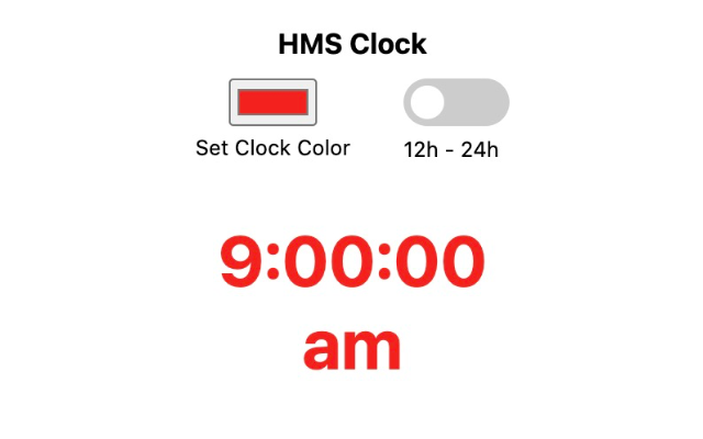 HMS Clock Preview image 2