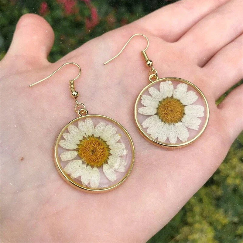 Boucles d'oreilles Bohemia Gave Her Eternal Flower