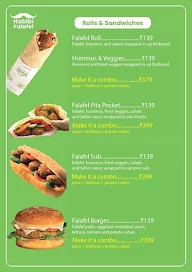 Habibi Falafel menu 2