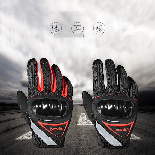 Title 2, Reflective Safety Knight Gloves For Professiona...