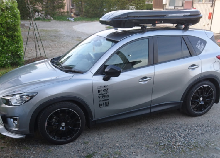 CX-5のステッカー小さい？・この車には場違い？・エアコンがゲロ臭い・本日消臭やります・賛否両論あるかと思いますがに関するカスタム事例の投稿画像5枚目