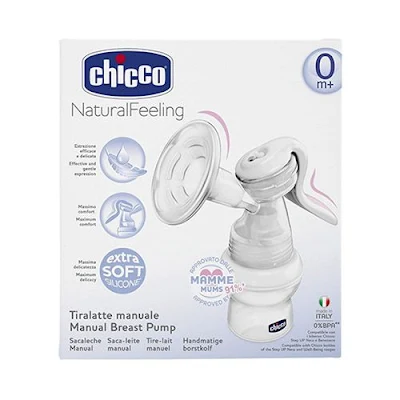 Chicco Manual Breast Pump - Natural Feeling Stepup - 1 pc