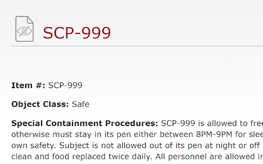 SCP Read Tracker