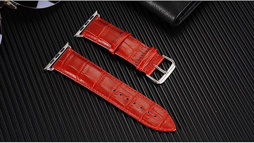 Title 3, Bamboo Croc Leather Strap, stylish and durable ...