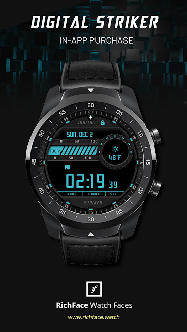 Digital Striker Watch Face