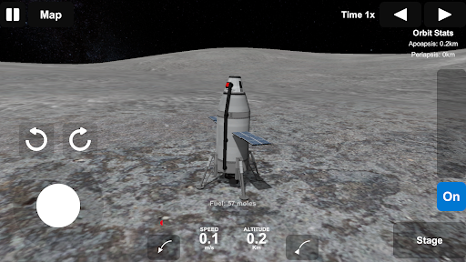 Screenshot Ellipse: Rocket Simulator