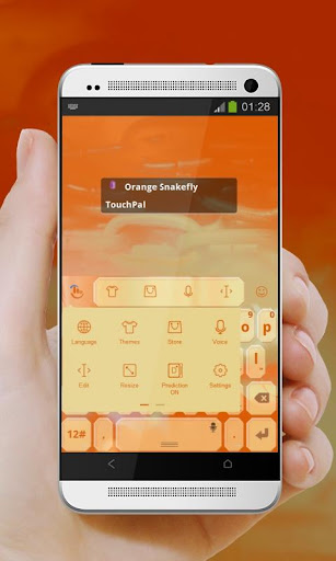 玩個人化App|オレンジSnakefly TouchPal免費|APP試玩