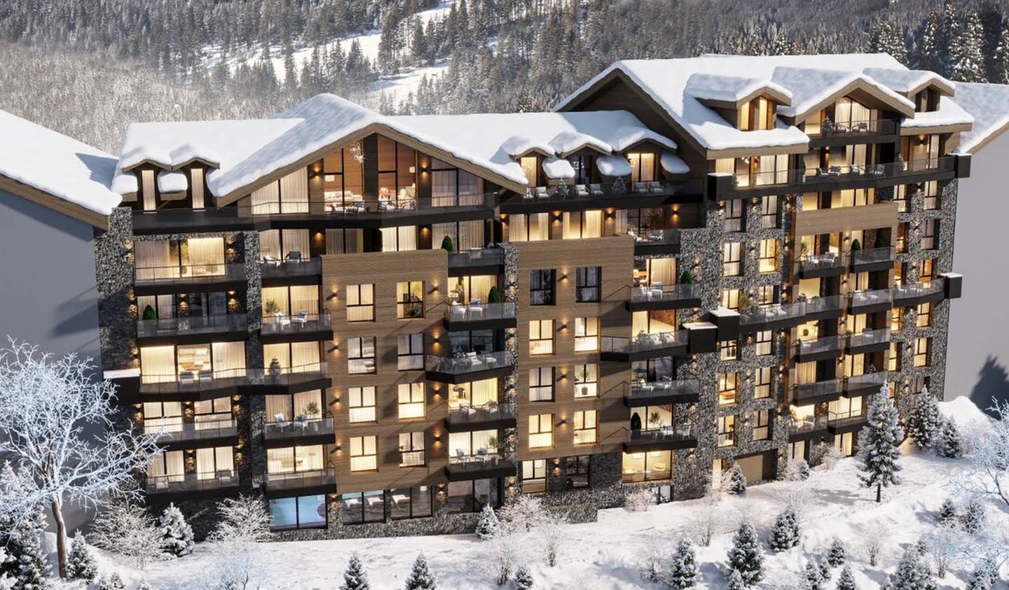 Appartement avec terrasse et piscine Courchevel