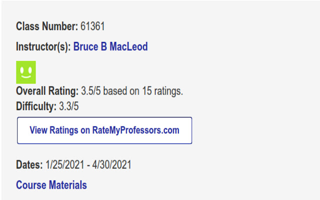 UMaine System Professor Ratings