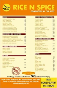 Rice N Spice menu 2