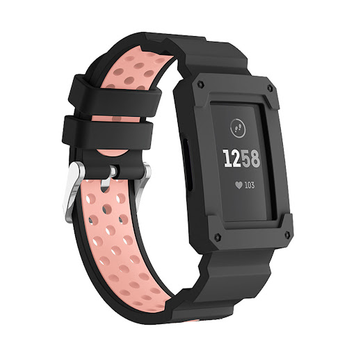Title 2, Two-colored one-piece silicone casual sports wa...
