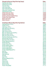 Hirvi Mirchi menu 1