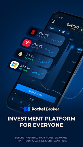Screenshot Pocket Broker - trading