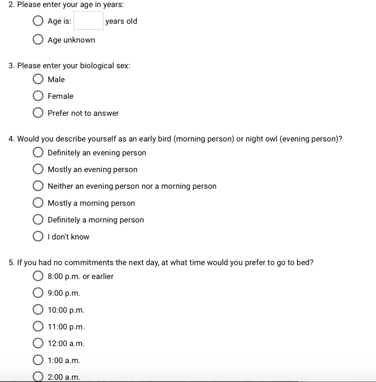 DNA Land user surveys