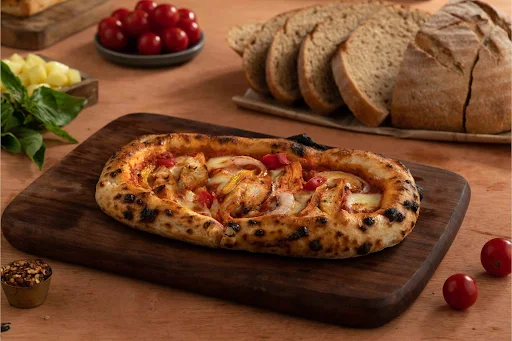 Sourdough Flame Grilled Chicken Pizza(3 Slice)