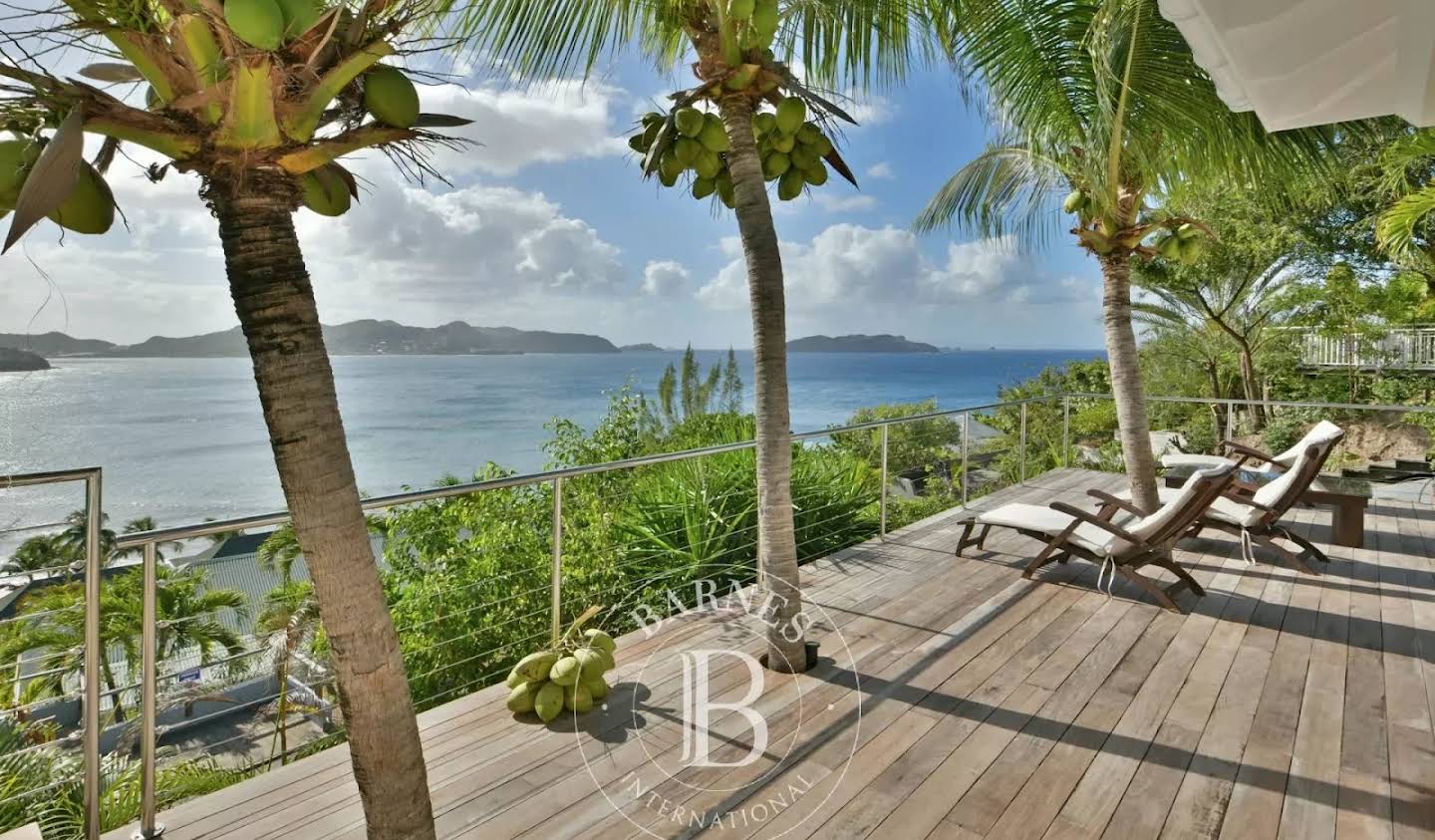 Villa with pool and terrace Saint Barthelemy