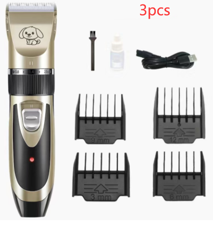 Title 6, USB Rechargeable Electric Pet Clipper Razor Set...