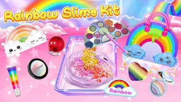 Fluffy Slime Maker DIY Rainbow Fun for Android - Download