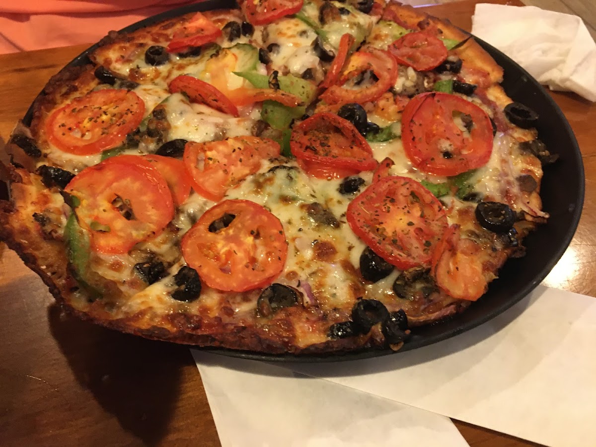 GF Veggie pizza - 5/21