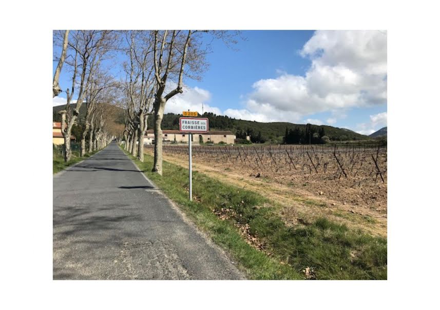 Vente terrain  1200 m² à Fraissé-des-Corbières (11360), 65 000 €