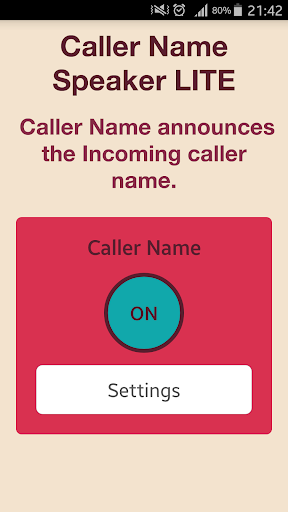 Caller Name Speaker LITE