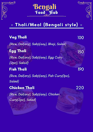 Bengali Food Hub menu 3