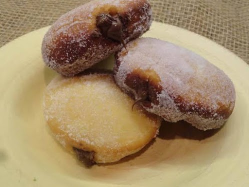 Nutella Donuts (Bomboloni alla Nutella)