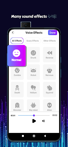Screenshot Voice Changer - Voice Effects