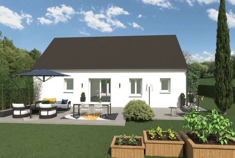  Vente Terrain + Maison - Terrain : 534m² - Maison : 72m² à Sainte-Maure-de-Touraine (37800) 