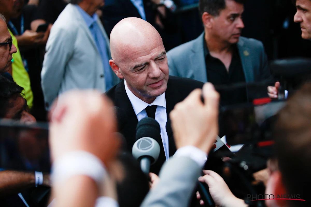 Gianni Infantino, sans la moindre surprise